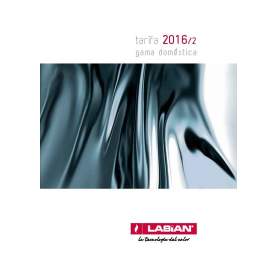 Tarifa Lasian 2016/2 gama doméstica